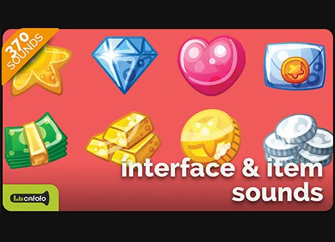 UE音乐音效-游戏界面和项目声音 - Interface and Item Sounds
