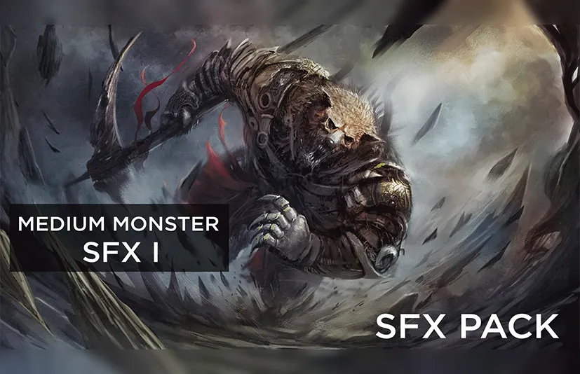 中型怪物音效包 - Medium Monster SFX 1