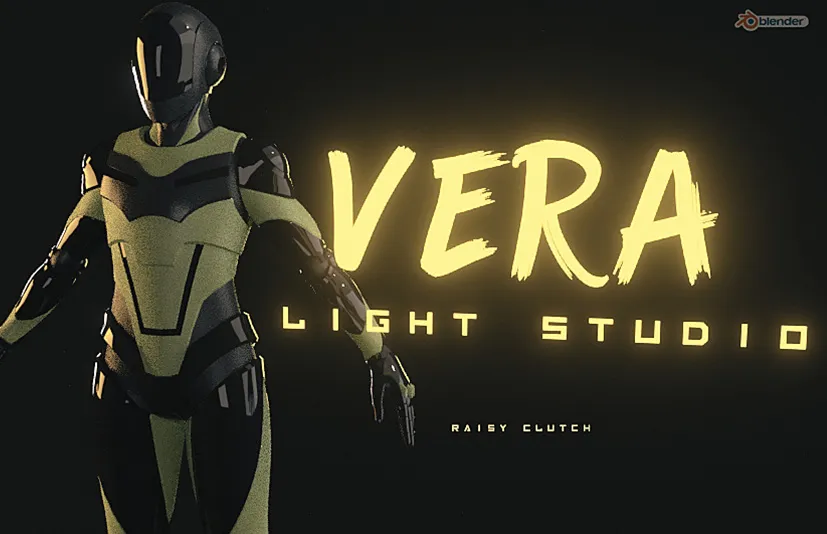 Blender光照预设插件 - Vera Light Studio v1.0