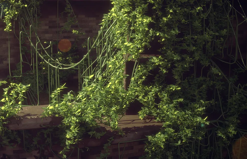Blender植物插件动态藤蔓生长动画预设 - Vine Generator