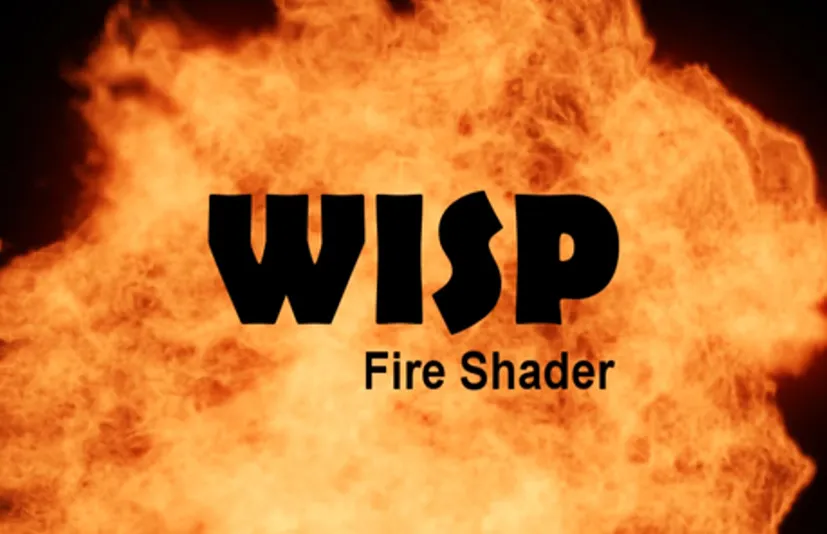 Blender火焰特效模拟插件 - Wisp Fire Shader