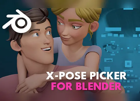 blender姿势选择器 X-Pose 4.0 v3.1.9