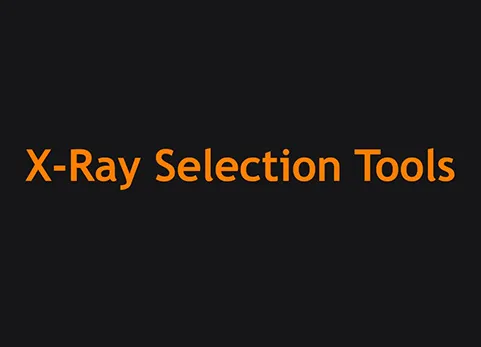 Blender区域对象射线选区工具 - X-Ray Selection Tools v4.9.0