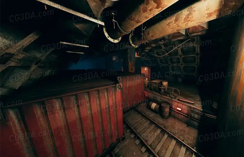 军事掩体-Horror Military Bunker
