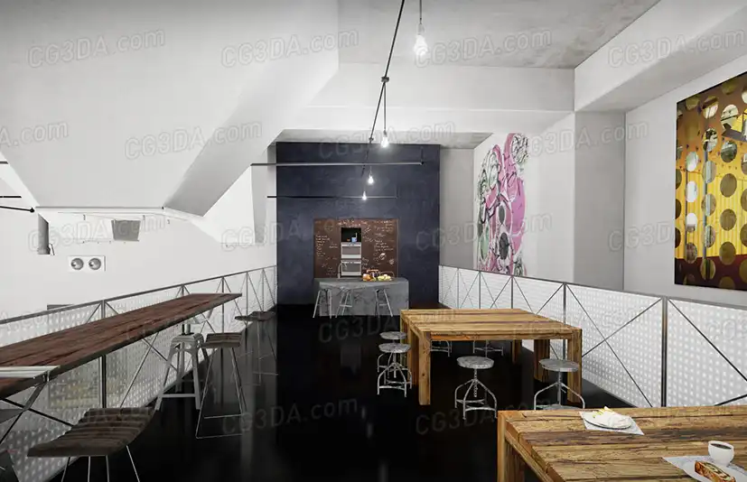 现代化办公区域-Archinteriors Vol 1 Scene 5