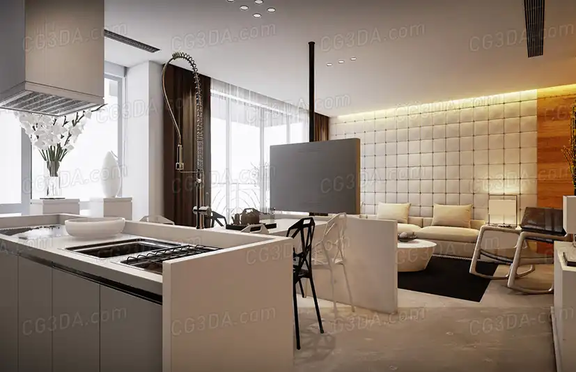 高档现代公寓-HangZhou Apartment
