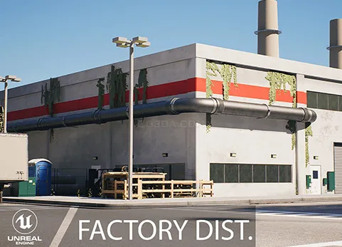 大型工业厂区-Factory District