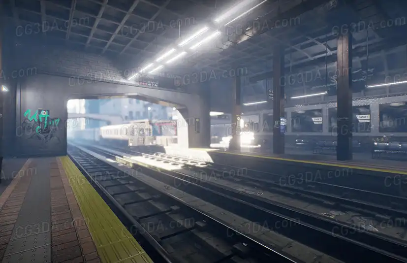 城市地铁站-Subway Environment