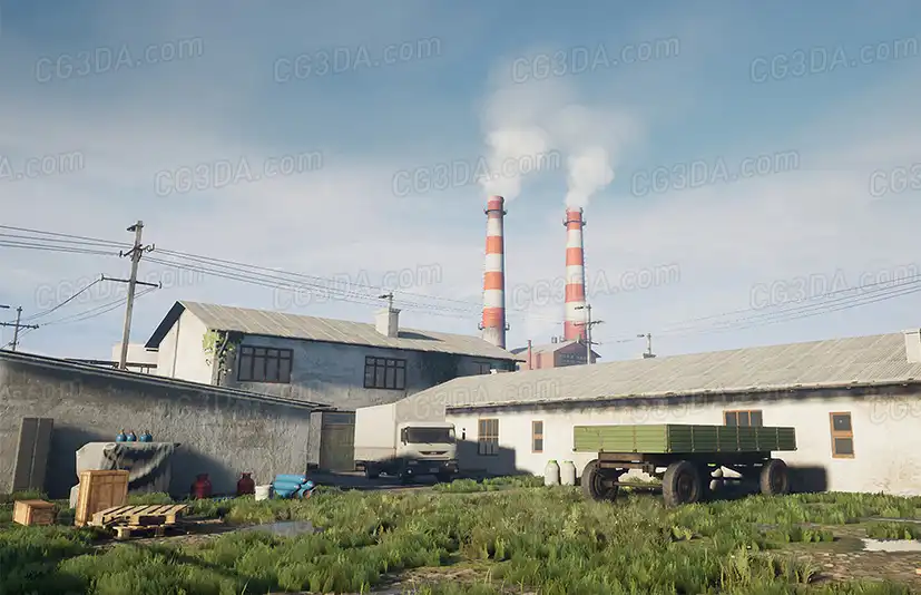 老式工业厂房-Old Factory