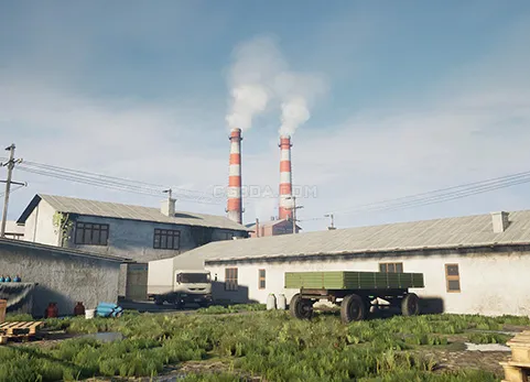 老式工业厂房-Old Factory