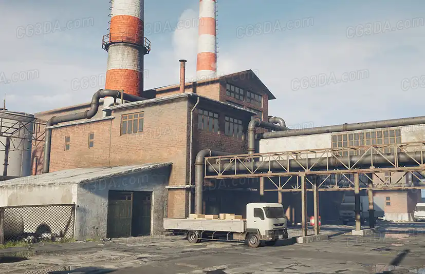 老式工业厂房-Old Factory