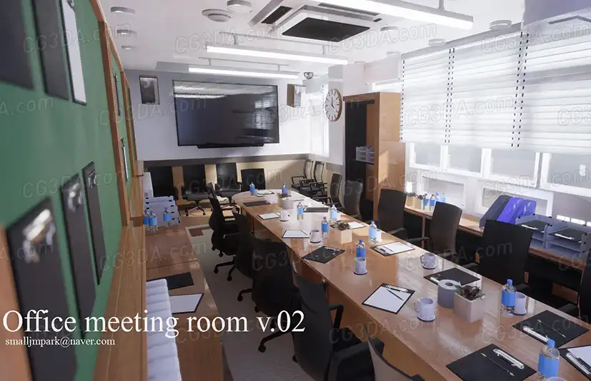 办公室会议室-Office Meeting Room v.02