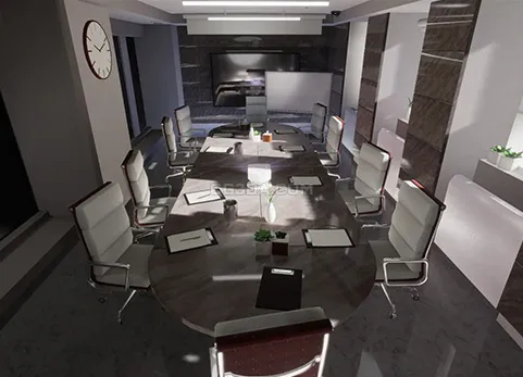 室内办公会议环境-Office Meeting Room v.01