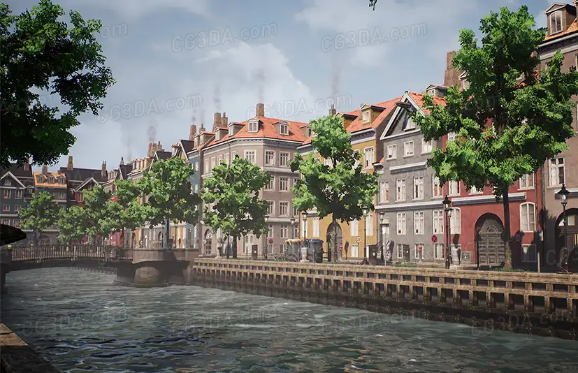 北欧港口城市-Nordic Harbour - Modular City Building Kit