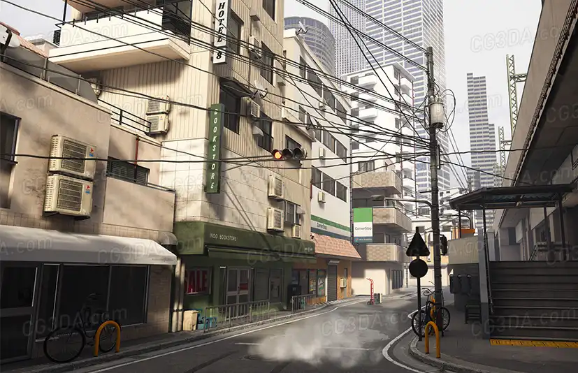 大型现代化城市-Modular Urban City Asset Megapack