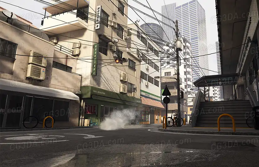 大型现代化城市-Modular Urban City Asset Megapack