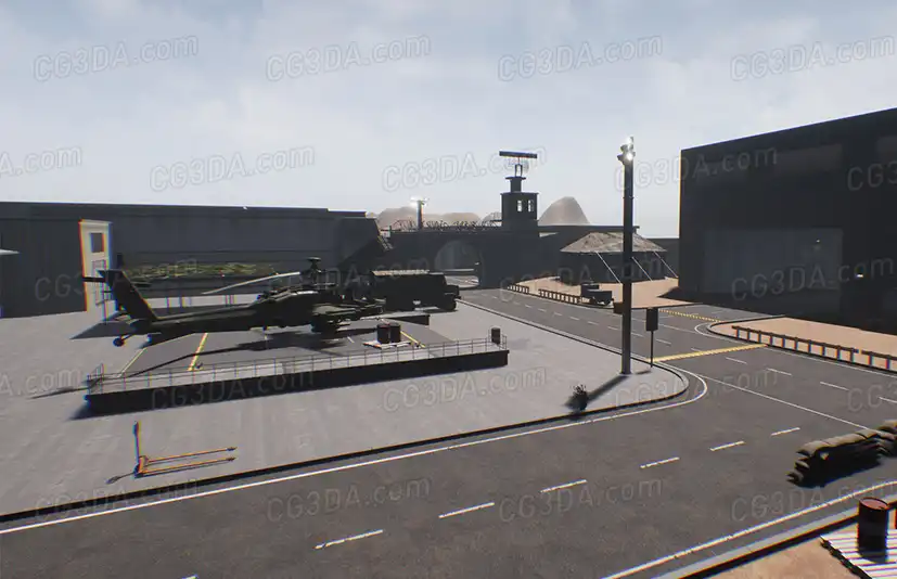 秘密军事基地-Modular Secret Military Base