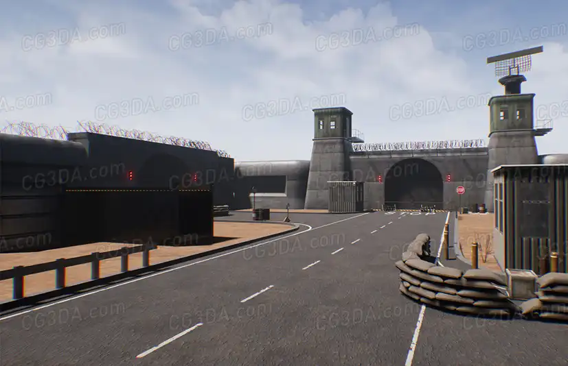秘密军事基地-Modular Secret Military Base