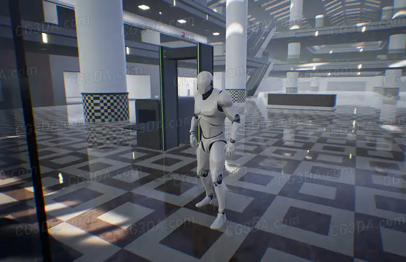 现代商场环境-Modular Mall Environment