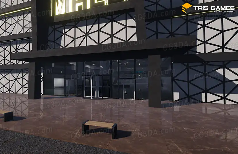 现代商场环境-Modular Mall Environment