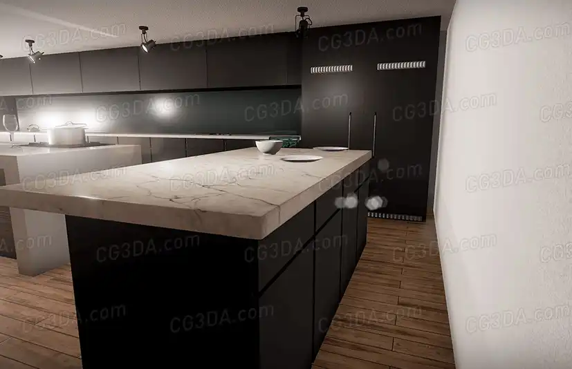 现代家庭厨房-Modern Kitchen Pack