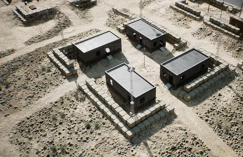 沙漠军事基地-Military Base - Premium