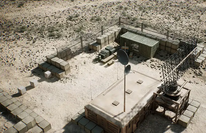 沙漠军事基地-Military Base - Premium