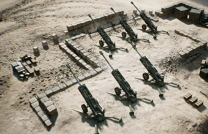 沙漠军事基地-Military Base - Premium