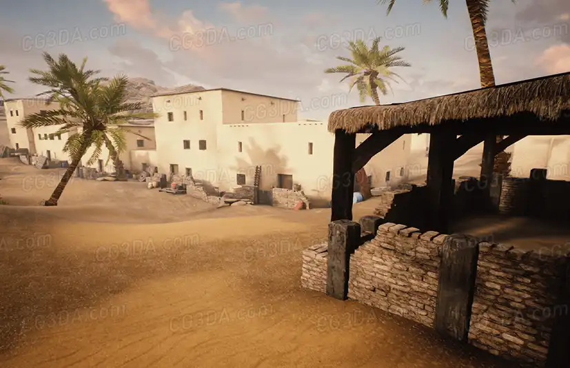 中东城镇-Middle Eastern Village