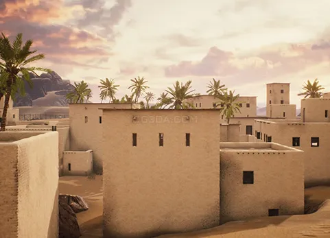 中东城镇-Middle Eastern Village