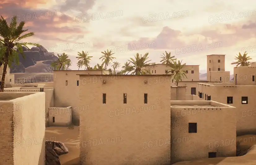 中东城镇-Middle Eastern Village