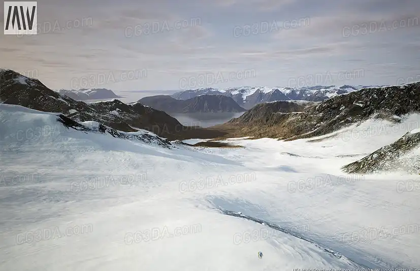 北极格陵兰景观-MW Arctic Greenland Landscape
