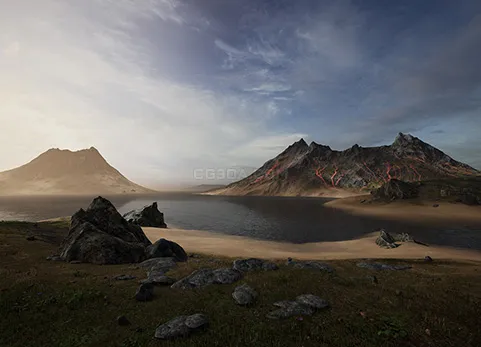 火山岛屿-Brushify - Volcano Pack