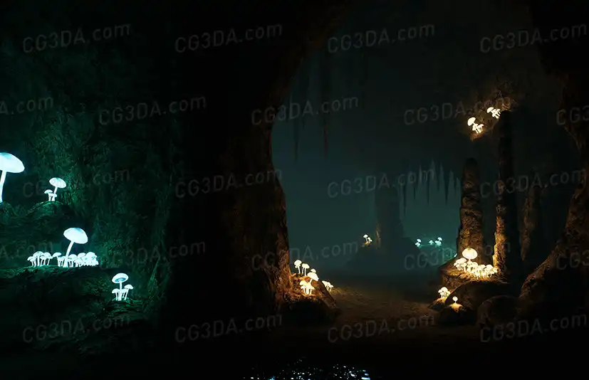 石钟乳洞穴-Luos's Modular Rocks & Caves