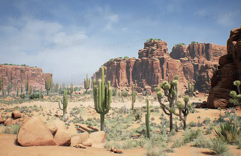 沙漠峡谷-Red Desert Pack
