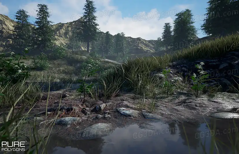 深山丛林-Procedural Nature Seasons Pack
