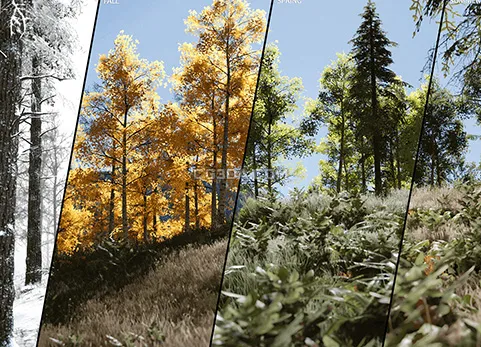 山林景观-PLE-Procedural Landscape Ecosystem