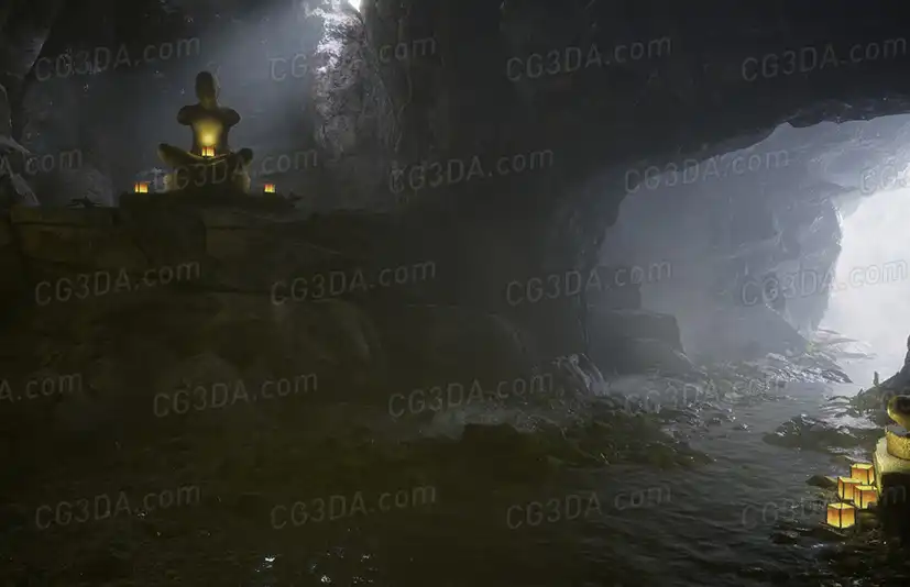 失落的寺庙洞穴-[SCANS] Lost Temple Cave