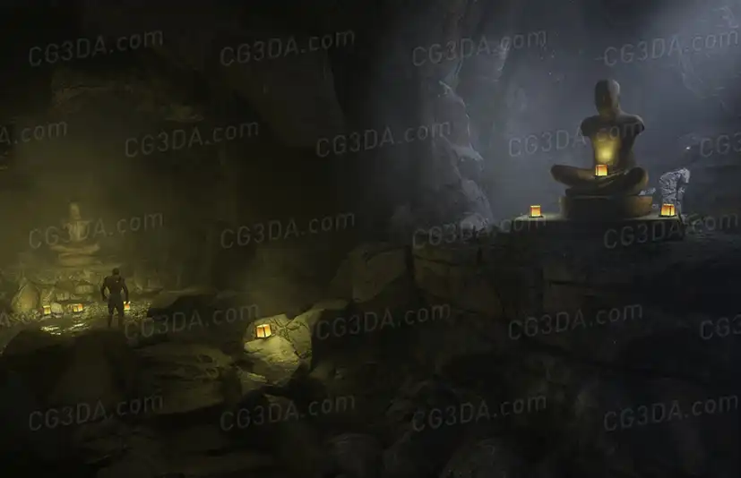 失落的寺庙洞穴-[SCANS] Lost Temple Cave