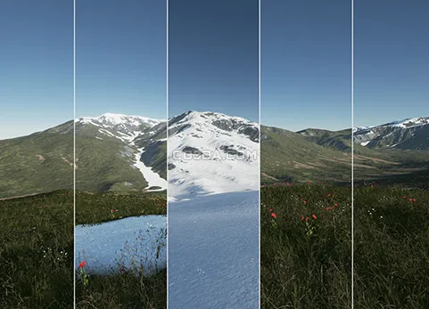 雪山/山地风景包-Photorealistic Landscape Pack 2