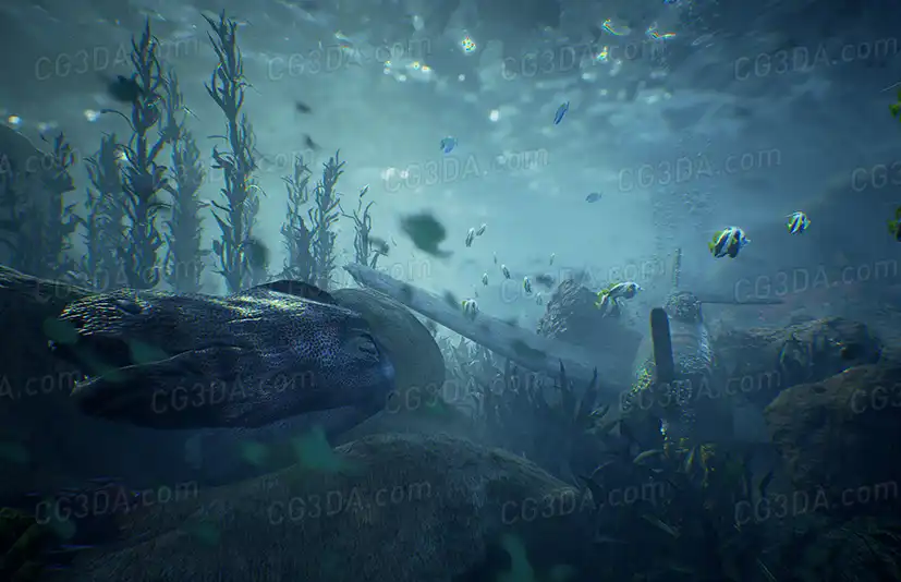海底水世界-Ocean Floor Environment