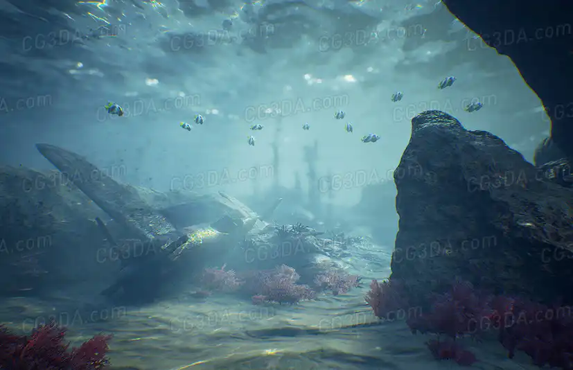 海底水世界-Ocean Floor Environment