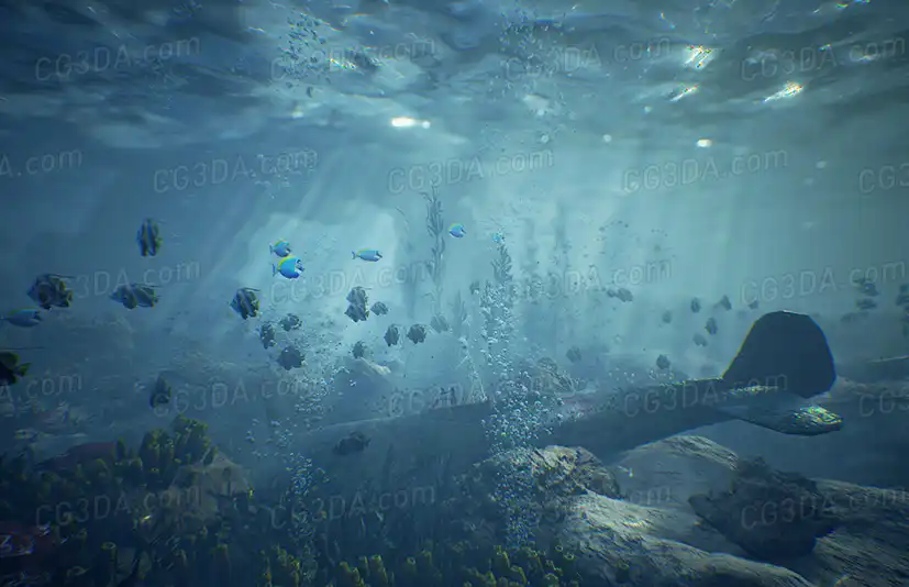 海底水世界-Ocean Floor Environment
