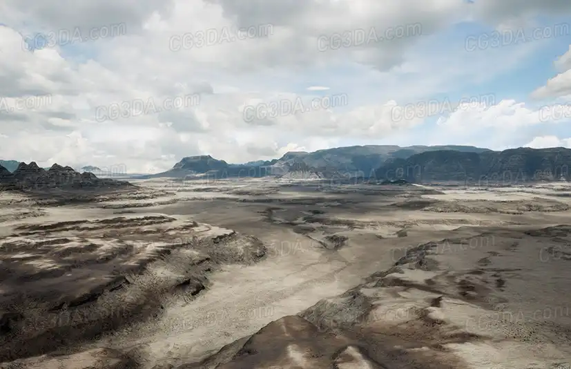 山峦盆地-Mesas Landscape