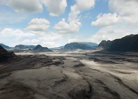山峦盆地-Mesas Landscape