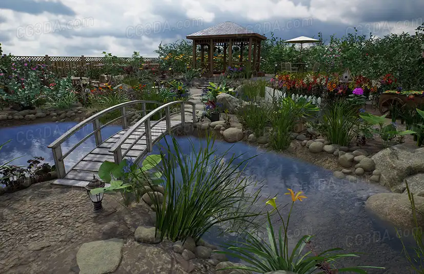 花园庭院-Flowers and Plants Nature Pack