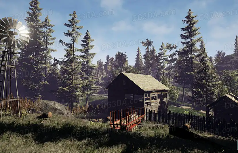 欧洲森林小屋-European Forest