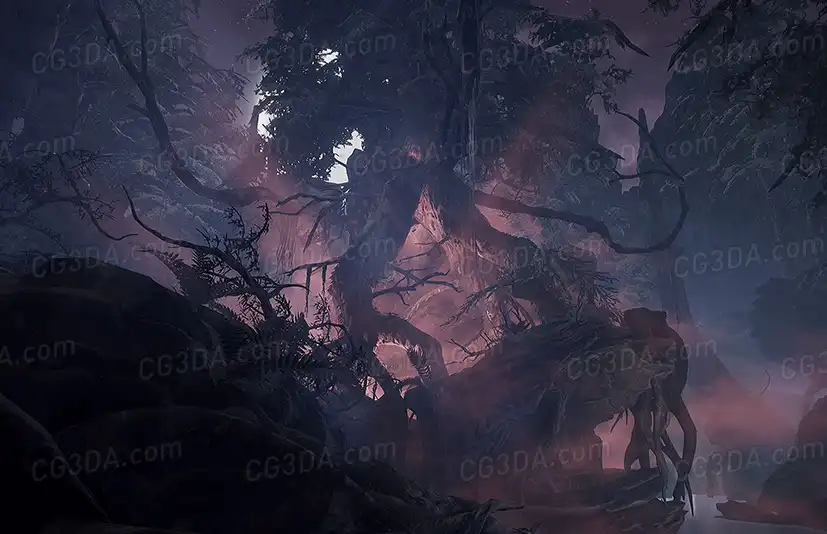 魔幻森林-Deadly Forest - Modular Asset Pack