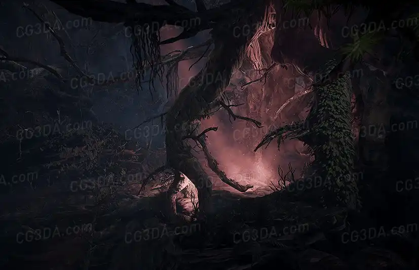 魔幻森林-Deadly Forest - Modular Asset Pack