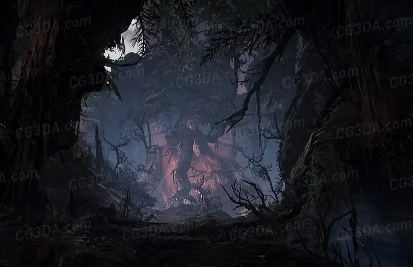 魔幻森林-Deadly Forest - Modular Asset Pack